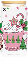 Load image into Gallery viewer, UV DTF Pink Christmas Wrap (8 Options)
