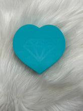Load image into Gallery viewer, Heart-Shaped Rhinestone Shaker Trays (Teal)