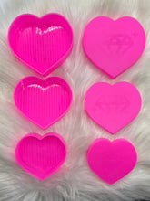 Load image into Gallery viewer, Heart-Shaped Rhinestone Shaker Trays (Pink)
