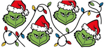 Load image into Gallery viewer, UV DTF Grinch Christmas Wrap (10 Options)