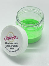 Load image into Gallery viewer, Glow in the Dark (Green to Green) Mica