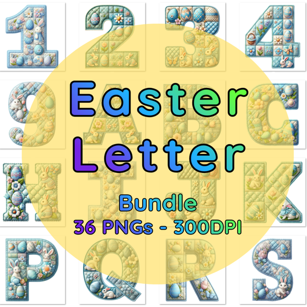 Easter Letters Download Bundle