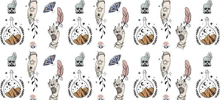 UV DTF Enchanting Boho Wrap (8 Options)