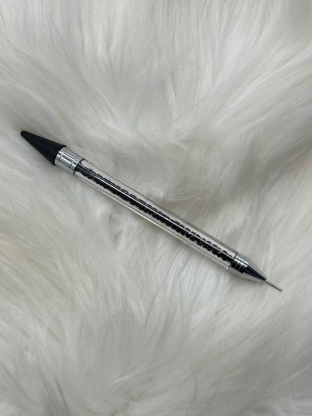 Fancy Rhinestone Picker Pen (Black)