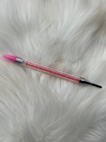 Fancy Rhinestone Picker Pen (Pink)