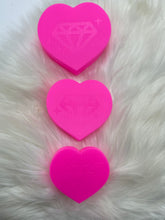 Load image into Gallery viewer, Heart-Shaped Rhinestone Shaker Trays (Pink)
