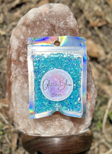 Aqua Blue Transparent AB Resin Rhinestone