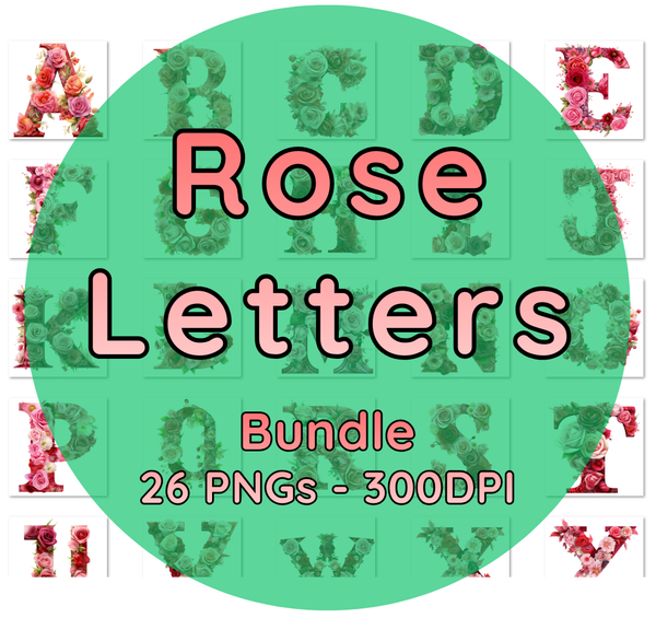 Rose Letters Download Bundle