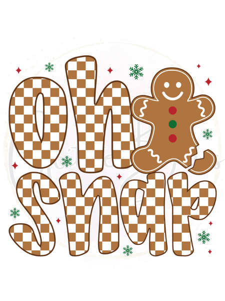 Printed Decal-Oh Snap