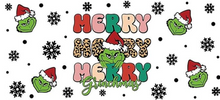 Load image into Gallery viewer, UV DTF Grinch Christmas Wrap (10 Options)
