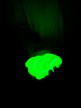 Load image into Gallery viewer, Jaxon’s Shark Glow Slime (Super Glowy and Stretchy)
