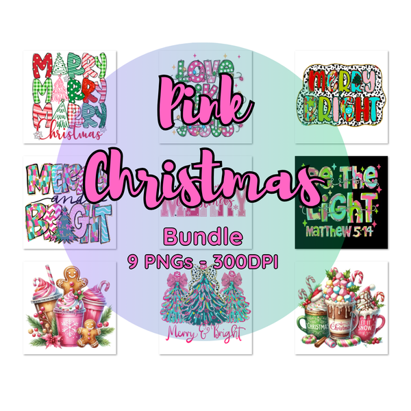 Pink Christmas Download Bundle
