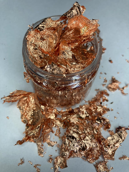 Copper Metallic Foil Flakes
