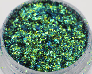 Virgo Chameleon Flakes (Green to Blue)