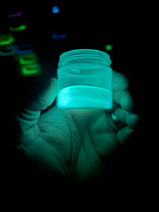 Glow in the Dark (White to Indiglo) Mica