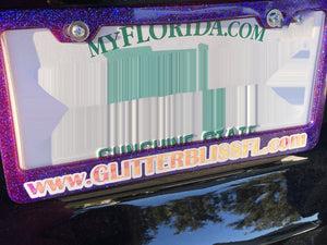 Hand Crafted Custom License Plate Holder